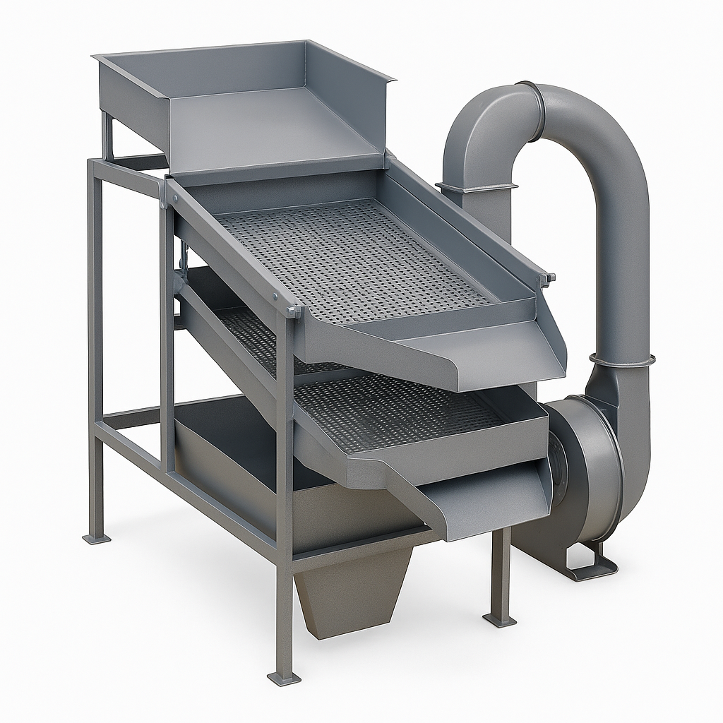 Cashew Shell & Dust Separator